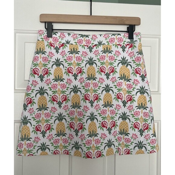J. McLaughlin Pants - J McLaughlin Skort Pineapple Print Size Small Tennis Golf
